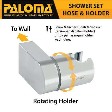 PALOMA SSP 2601 Shower Set Paket Handshower Mandi Hand Shower Head Shower