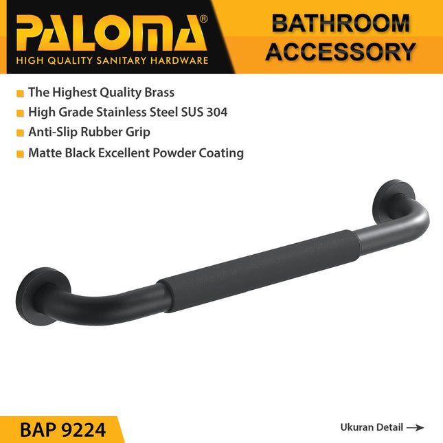 PALOMA BAP 9224 Pegangan Kamar Mandi Handle Bathtub Tub Toilet 40CM
