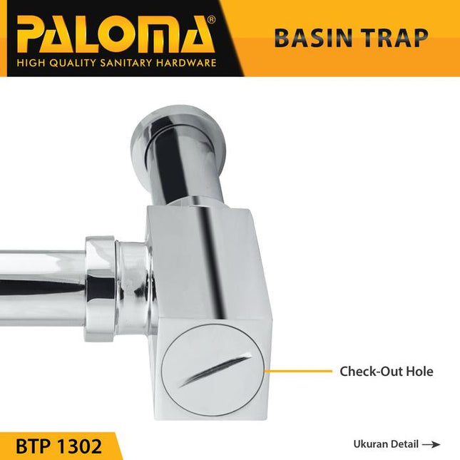 Sifon Wastafel Bottle Trap PALOMA BTP 1302 Pembuangan Botol Siphon