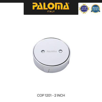 PALOMA Clean Out Tutup Saluran Air Tutup Bak Control Septic Tank Brass Kuningan 2 3 4 inch Chrome Silver Grey Abu COP 1201 COP 1203 COP 1204
