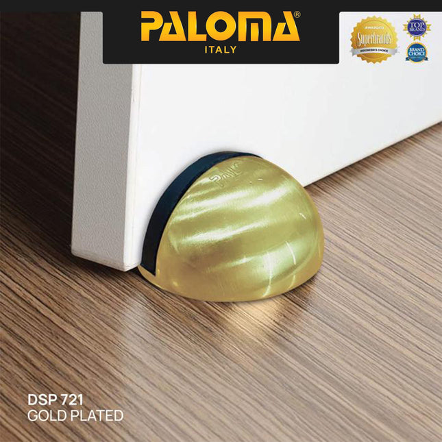 PALOMA Door Stopper Penahan Pintu Lantai Door Stop Stoper Floor Pengganjal Ganjalan Pintu Rumah Zamak Satin Silver Black Hitam Gold Emas Antique Antik DSP 721 DSP 722 DSP 723 DSP 724
