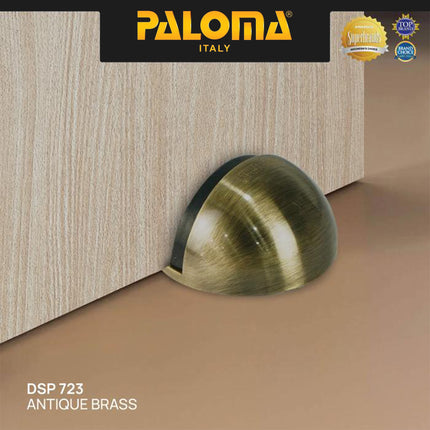 PALOMA Door Stopper Penahan Pintu Lantai Door Stop Stoper Floor Pengganjal Ganjalan Pintu Rumah Zamak Satin Silver Black Hitam Gold Emas Antique Antik DSP 721 DSP 722 DSP 723 DSP 724