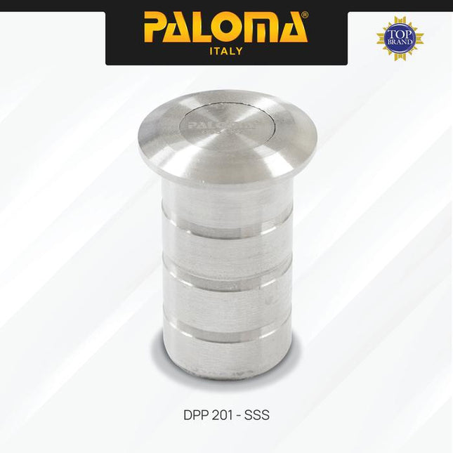 Dust Proof PALOMA DPP 201 DPP 202 Lubang Grendel Gerendel Tanam Concealed Stainless Steel SUS 304 SUS304 Silver Chrome Grey Black Abu Hitam