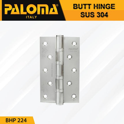 PALOMA Engsel Pintu Jendela Kupu Plat Butt Hinge Stainless BHP 22