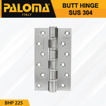 PALOMA Engsel Pintu Jendela Kupu Plat Butt Hinge Stainless BHP 22