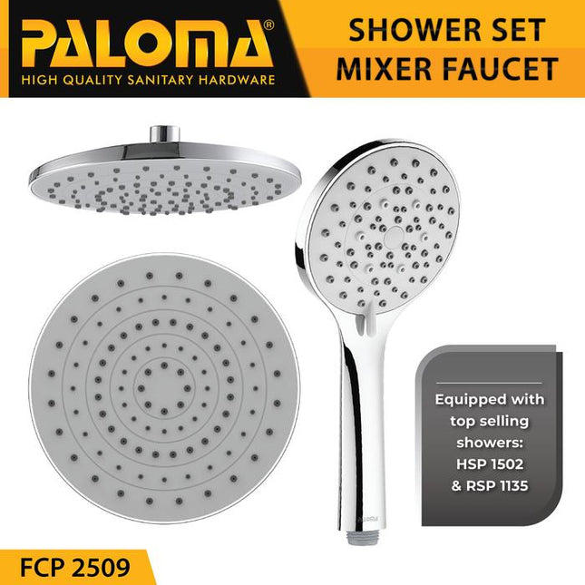 PALOMA FCP 2509 Shower Tiang Set Column Mandi Keran Kran Panas Dingin Air