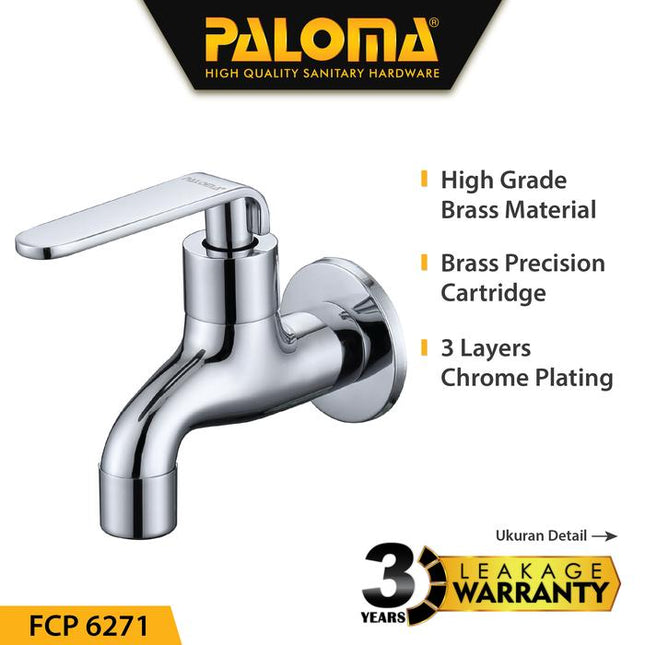 PALOMA FCP 6271 Keran Taman Bak Mandi Cuci Dinding Tembok Kran Air