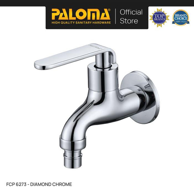 PALOMA FCP 6273 Keran Taman Selang Dinding Tembok Kran Air Brass Kuningan