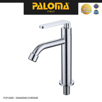 PALOMA FCP 6281 Keran Wastafel Kran Kithen Dapur Keran Cuci Piring Kran Air Sink Keran Cuci Tangan Basin Meja Table Kran Brass Kuningan Chrome Krom