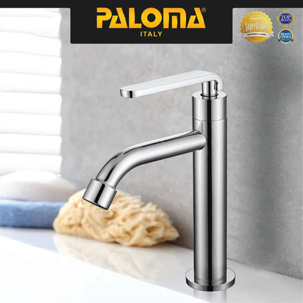 PALOMA FCP 6281 Keran Wastafel Kran Kithen Dapur Keran Cuci Piring Kran Air Sink Keran Cuci Tangan Basin Meja Table Kran Brass Kuningan Chrome Krom