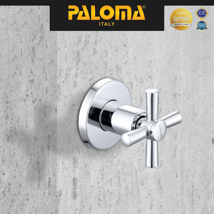 PALOMA FCP 6379 Keran Stop Cabang Keran Toilet Keran WC Keran Jet Shower Wall Tembok Keran Water Air Brass Kuningan Chrome Krom