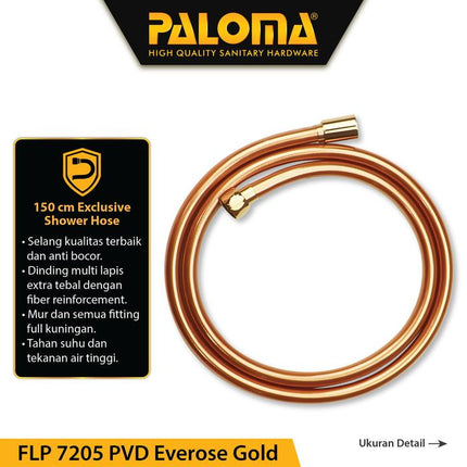 PALOMA Flexible Hose FLP 8202 FLP 9202 FLP 7205 FLP 7203 FLP 7202 Selang Handshower Hand Shower Fleksibel