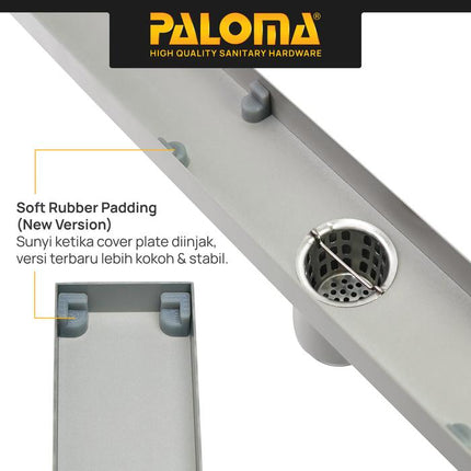 PALOMA Floor Drain Linear Panjang Saringan Got Kamar Mandi Long FDP 51