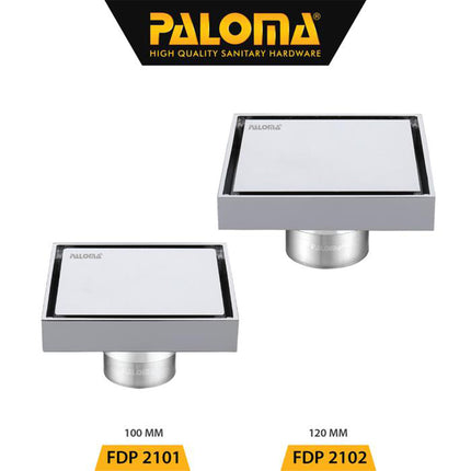 PALOMA Floor Drain Strainer Saringan Got Kamar Mandi FDP 2101 & FDP 2102 / Brass Floor Drain (Tile Insert)