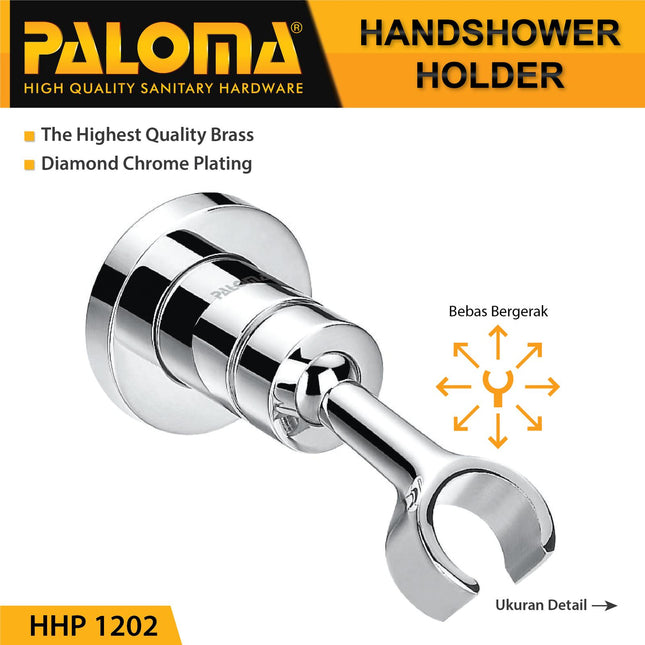 PALOMA HHP 1202 Shower Holder Gantungan Hanger Dudukan Hand Handshower