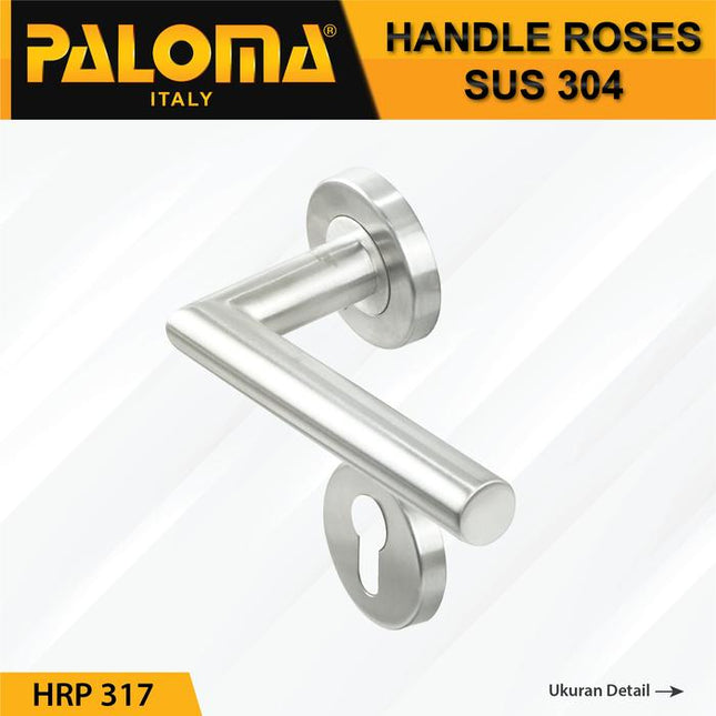 PALOMA HRP 317 Handle Pintu Roses Stainless Steel Lever Gagang Door