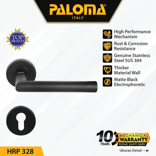 PALOMA HRP 328 Handle Pintu Roses Stainless Steel Lever Gagang Door