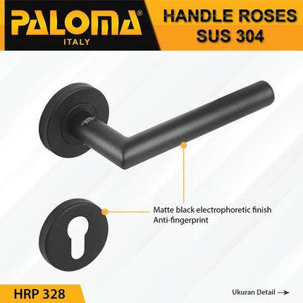 PALOMA HRP 328 Handle Pintu Roses Stainless Steel Lever Gagang Door