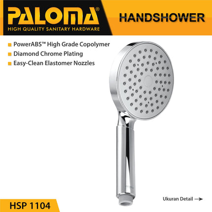 PALOMA HSP 1104 Hand Shower Mandi Handshower Head Kepala Sower ABS