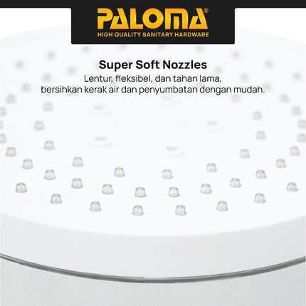PALOMA Hand Shower Mandi Handshower Head Shower Kepala Shower Genggam Sower 3 Mode ABS Chrome Black Gunmetal Gun Metal Grey Gold Silver Hitam Abu Emas HSP 1302 HSP 1302CP HSP 1302MB HSP 1302GM HSP 1302SG