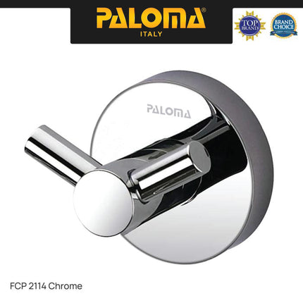 PALOMA Kapstok Gantungan Baju Handuk BAP 9214 & BAP 2114 Rak Hanger Mandi 2 Kait