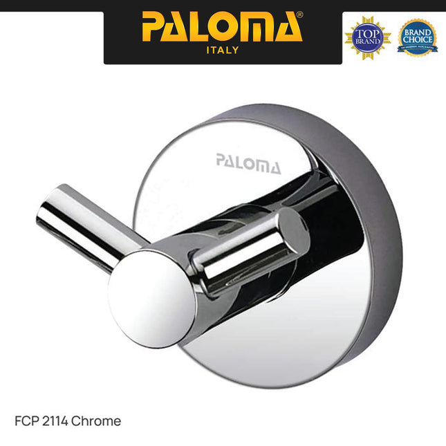 PALOMA Kapstok Gantungan Baju Handuk BAP 9214 & BAP 2114 Rak Hanger Mandi 2 Kait