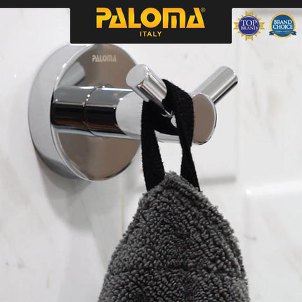 PALOMA Kapstok Gantungan Baju Handuk BAP 9214 & BAP 2114 Rak Hanger Mandi 2 Kait