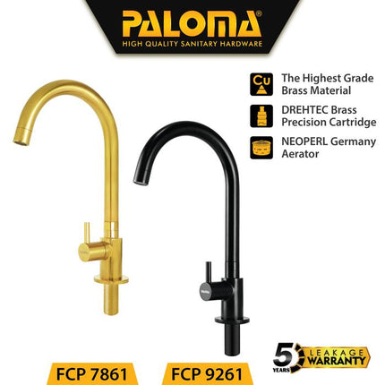 PALOMA Keran Sink Angsa FCP 7861 FCP 9261 Cuci Piring Dapur Kran