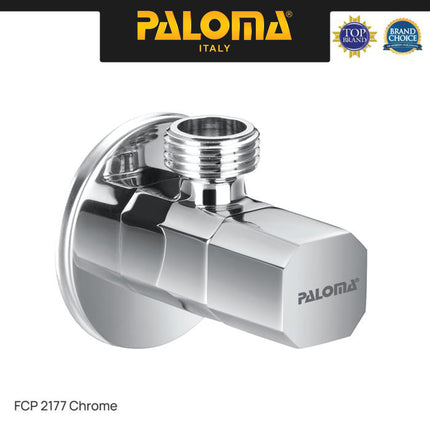 PALOMA Keran Stop Toilet WC Jet Shower Valve Tembok Kran Air Brass Kuningan Chrome Krom Black Hitam Gunmetal Gold Emas Bronze Tembaga FCP 2177 7677 8577 7877 7377 9191 8377