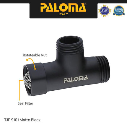 PALOMA Nepel T 1/2 TJP 9101 & TJP 1101 / Sambungan Cabang Tee Keran Shower Kloset