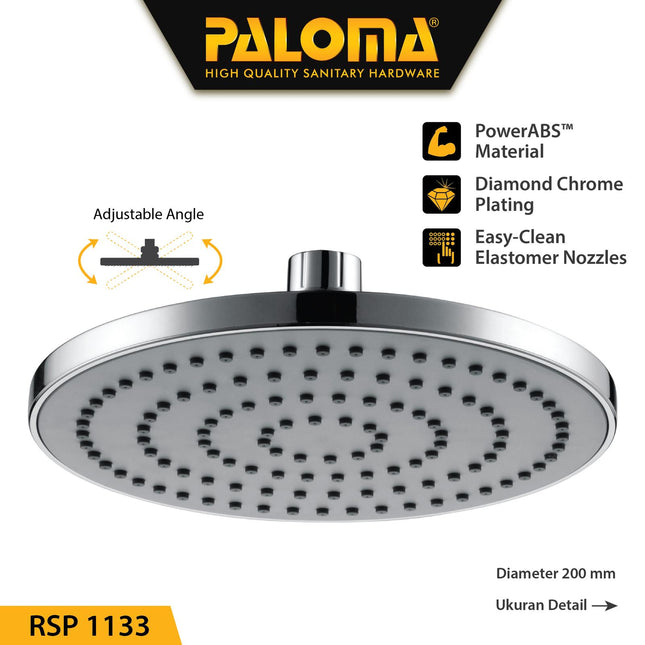PALOMA RSP 1133 Rainshower Head Shower Rain Sower Mandi Atas Kepala