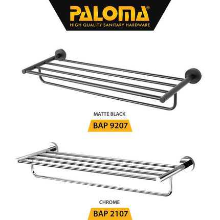 PALOMA Rak Handuk Baju Gantungan BAP 2107 & BAP 9207 Hanger Dinding Kamar Mandi