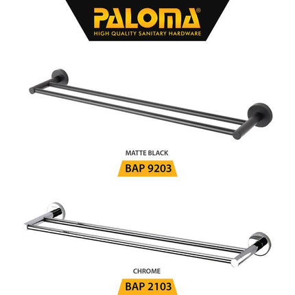 PALOMA Rak Handuk Baju Gantungan BAP 9203 & BAP 2103 Hanger Dinding Kamar Mandi