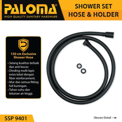 PALOMA SSP 9401 Shower Set Handshower Mandi Hand Head Kepala Air Paket