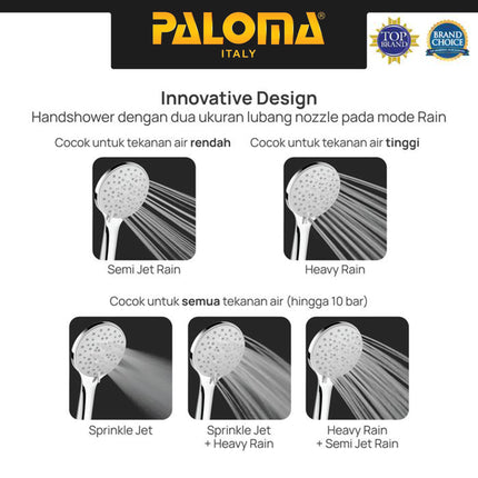 Shower Tiang Set Column PALOMA FCP 3308 FCP 7808 Chrome Silver Grey Abu Gold Emas Keran Mandi Kran Air Panas Dingin Faucet Bathtub Bath Shower Mixer Hot Cold Kamar Mandi Bathroom