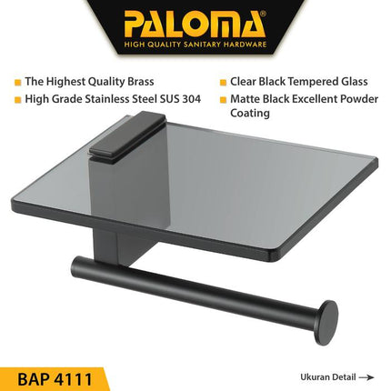 PALOMA Tempat Tissue Toilet Holder BAP 4111 & BAP 4101 Tisu Gulung Roll WC Mandi