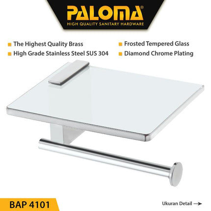PALOMA Tempat Tissue Toilet Holder BAP 4111 & BAP 4101 Tisu Gulung Roll WC Mandi