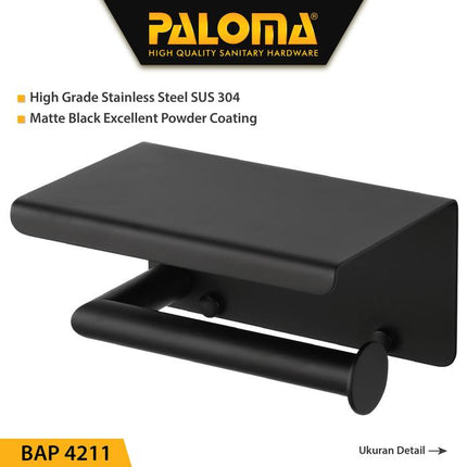 PALOMA Tempat Tissue Toilet Holder BAP 4211 & BAP 4201 Tisu Gulung Roll WC Mandi