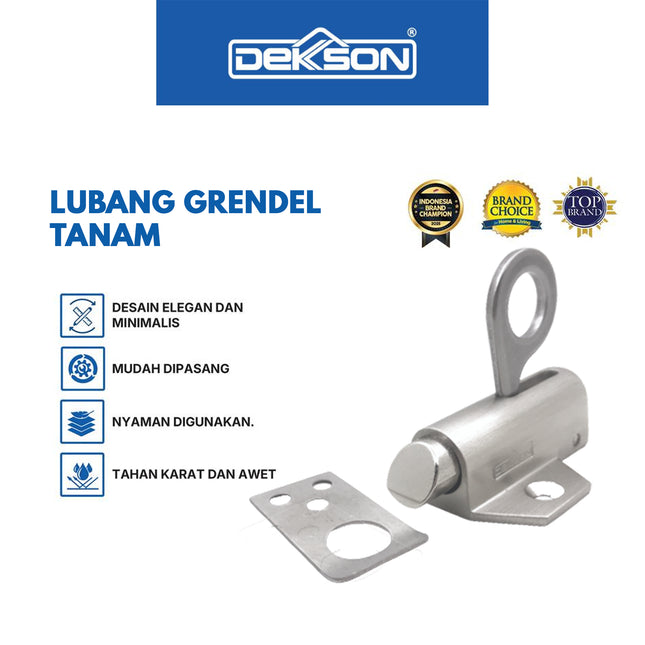 Spring Knip Dekson Dekkson SK 018 BR SN Spring Knife Kunci Grendel Jendela