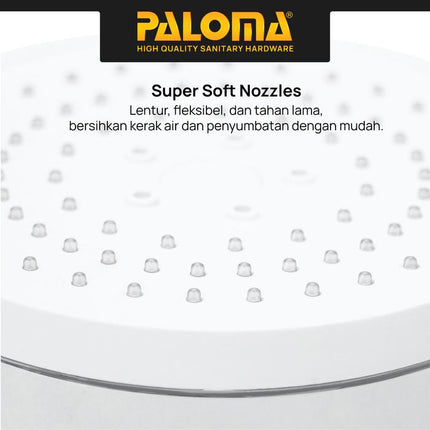 PALOMA SSP 1108 Shower Set Tiang Handshower Mandi Hand Shower Head Kepala Shower Genggam Pole Bar 3 Mode Paket ABS Chrome Gunmetal Gun Metal Grey Black Gold Silver Abu Hitam Emas SSP 1108CP SSP 1108MB SSP 1108GM SSP 1108SG