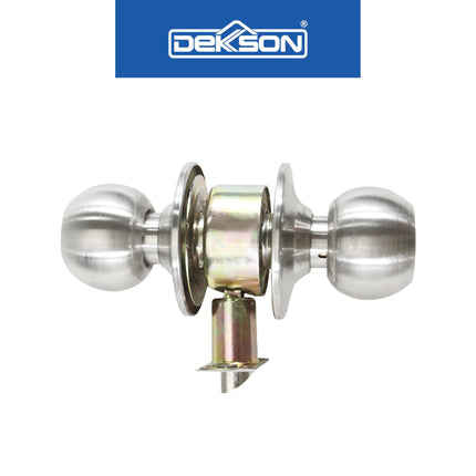 Kunci Bulat Dekson Dekkson KCBL DL8587 ET SSS Handle Knob Lockset Tubular Pintu Kamar Mandi DL 8587