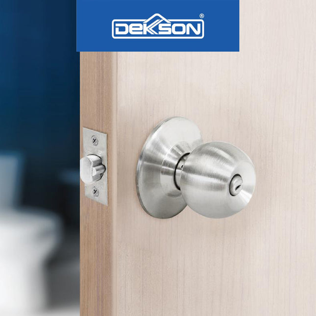 Handle Pintu Dekkson KCBL 8587 BK Tubular Lock Set Gagang Pintu