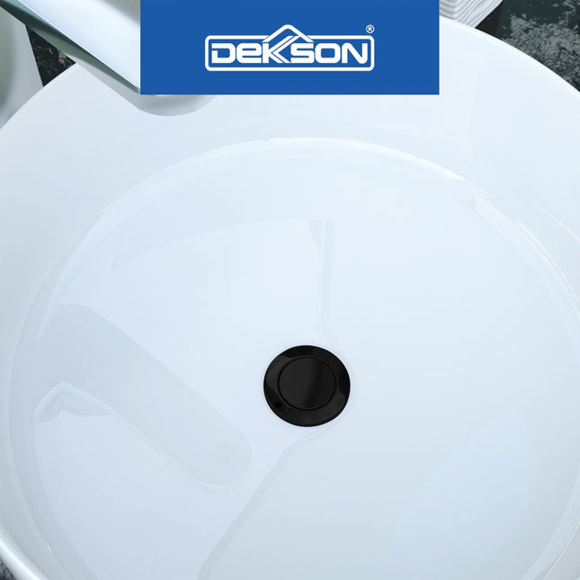 Waste Fitting Pop-Up Dekkson WF 8003 lubang Pembuangan Air Wastafel Drain Waste Fitting