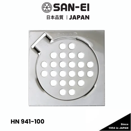 Floor Drain San-Ei HN 941-100 Stainless Floor Strainer Saringan Got Kamar Mandi